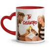 Taza personalizable con asa en forma de corazón - Imagen 2